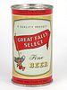1960 Great Falls Select Fine Beer 12oz 74-25, Flat Top, Great Falls, Montana