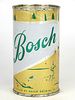 1958 Bosch Beer 12oz 40-39.1, Flat Top, Houghton, Michigan