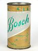 1958 Bosch Beer 12oz 40-39.2, Flat Top, Houghton, Michigan