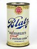 1950 Blatz Beer 12oz 39-10, Flat Top, Milwaukee, Wisconsin