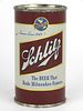 1952 Schlitz Beer 12oz 129-26.2, Flat Top, Milwaukee, Wisconsin