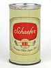 1956 Schaefer Fine Beer 12oz 128-11, Flat Top, New York, New York