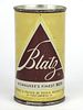 1958 Blatz Beer 12oz 39-03.2, Flat Top, Peoria Heights, Illinois