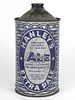 1940 Hanley's Extra Pale Ale 32oz Quart Cone Top 211-15, Providence, Rhode Island