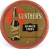 1933 Gunther's Lager Beer 14 inch tray, Baltimore, Maryland