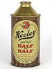 1947 Keeley Half & Half 12oz 171-12, High Profile Cone Top, Chicago, Illinois
