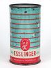 1961 Esslinger Parti Quiz Beer 12oz 60-36, Flat Top, Philadelphia, Pennsylvania