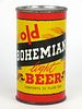 1952 Old Bohemian Light Beer 12oz 104-22, Flat Top, Hammonton, New Jersey
