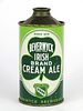 1939 Beverwyck Irish Cream Ale 12oz 152-05, Low Profile Cone Top, Albany, New York