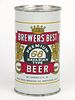 1958 Brewers Best Beer 12oz 41-39.2, Flat Top, Santa Rosa, California
