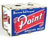1977 Point Bock Beer Six Pack With 12oz Cans, Stevens Point, Wisconsin