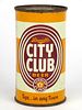 1952 City Club Beer 12oz 130-05, Flat Top, Saint Paul, Minnesota