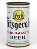 1951 Fitzgerald Burgomaster Beer 12oz 64-18, Flat Top, Troy, New York