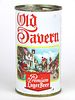 1960 Old Tavern Lager Beer 12oz 108-25, Flat Top, Warsaw, Illinois