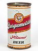 1950 Burgemeister Pilsener Beer 12oz 46-07, Flat Top, Warsaw, Illinois