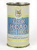 1958 Fox Head "400" Beer 12oz 66-14, Flat Top, Waukesha, Wisconsin