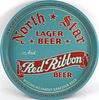 1940 North Star And Red Ribbon Beers 13 inch tray, Wausau, Wisconsin