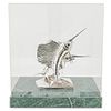 Sterling Silver Sailfish Sculpture