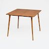 CHARLES AND RAY EAMES FOR HERMAN MILLER, DTW-40 DOWEL LEG CARD TABLE, 1950's