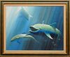 GEORGE LUTHER SCHELLING (b. 1938): DOLPHINS