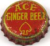 1933 Ace Ginger Beer Cork Backed crown New York, New York