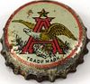 1905 Anheuser-Busch Beer Cork Backed crown Saint Louis, Missouri