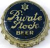 1937 Blatz Private Stock Beer Cork Backed crown Milwaukee, Wisconsin
