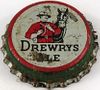 1937 Drewrys Ale Cork Backed crown South Bend, Indiana