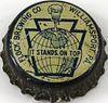 1933 Flock Brewing Co. ~PA tax Cork Backed crown Williamsport, Pennsylvania