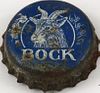 1935 Generic Bock Beer (blue/white) Cork Backed crown Milwaukee, Wisconsin