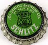 1950 Schlitz Beer ~MI 32oz Tax Cork Backed crown Milwaukee, Wisconsin