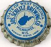 1948 Schlitz Beer ~WV 12oz Tax Cork Backed crown Milwaukee, Wisconsin