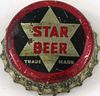 1934 Star Beer Cork Backed crown Belleville, Illinois
