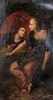 Goddess Asteria & Hecate Witchcraft Oil Painting