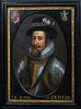King Christian III of Denmark & Norway Oil Painting