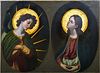 The Annunciation Angel & The Virgin Mary Oil Painting
