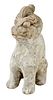 Chinese Carved Marble Lion