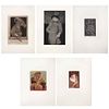 MARIO MARTÍN DEL CAMPO, Untitled, Signed and dated 87, Engravings 4 / 25, 19.2 x 15.3" (49 x 39 cm) each, 19.6 x 14.1 x 0.3" (50 x 36 x 1 cm) binder, 