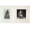 FRANCISCO MORENO CAPDEVILLA, Different titles, Signed and dated, Engravings 57/70 and 79/99, 6.6 x 3.9" (17 x 10 cm) and 5.5 x 6.1" (14 x 15.5 cm) ima