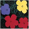 ANDY WARHOL, II.73: Flowers, Stamped on the back "Fill in your signature", Serigraph S/N, 35.9 x 35.9" (91.4 x 91.4 cm). | ANDY WARHOL, II.73: Flowers