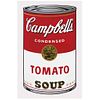 ANDY WARHOL, II.46: Campbell's Tomato Soup, Stamped on back "Fill in you own signature", Serigraph S/N, 31.8 x 18.8" (81 x 48 cm) | ANDY WARHOL, II.46