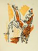 Masson, André Les Conquérants. Trente-trois eaux-fortes originales en deux couleurs gravées par André Masson. Mit 33 zweifarb. (26 ganzs.) Original Aq