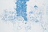 Shishkin, Dasha Set von 6 Graphiken und Künstlerbuch. 2012. Farbradierungen auf Hahnemuühle Bütten. Maße je 39 x 59,5 cm (39 x 59,5 cm). Jeweils verso