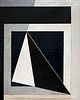 Siepmann, Heinrich B 2a. 1974. Öl auf Burlap. 183 x 146 cm. Monogrammiert und datiert. In Schattenfugenleiste gerahmt. Die Leinwand verso mit Spuren e