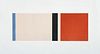 Gorin, Jean Albert o.T. 1934. Farbserigraphie und Prägedruck auf BFK Rives. 35 x 45 cm (65 x 50,5 cm). Signiert, datiert u. nummeriert. Unter Glas ger