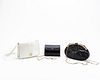 3 VINTAGE CLUTCH BAGS, 2 GUCCI, 1 JUDITH LEIBER