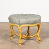 MANNER OF FOURNIER, GILTWOOD ROPE-TWIST STOOL