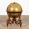 FRENCH BAROQUE STYLE STANDING GLOBE BAR