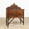 20TH C. CARVED WOODEN BLACK FOREST-STYLE SERVER