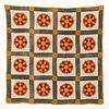 COMPASS VARIANT AMERICAN QUILT, 16 REPETITIONS